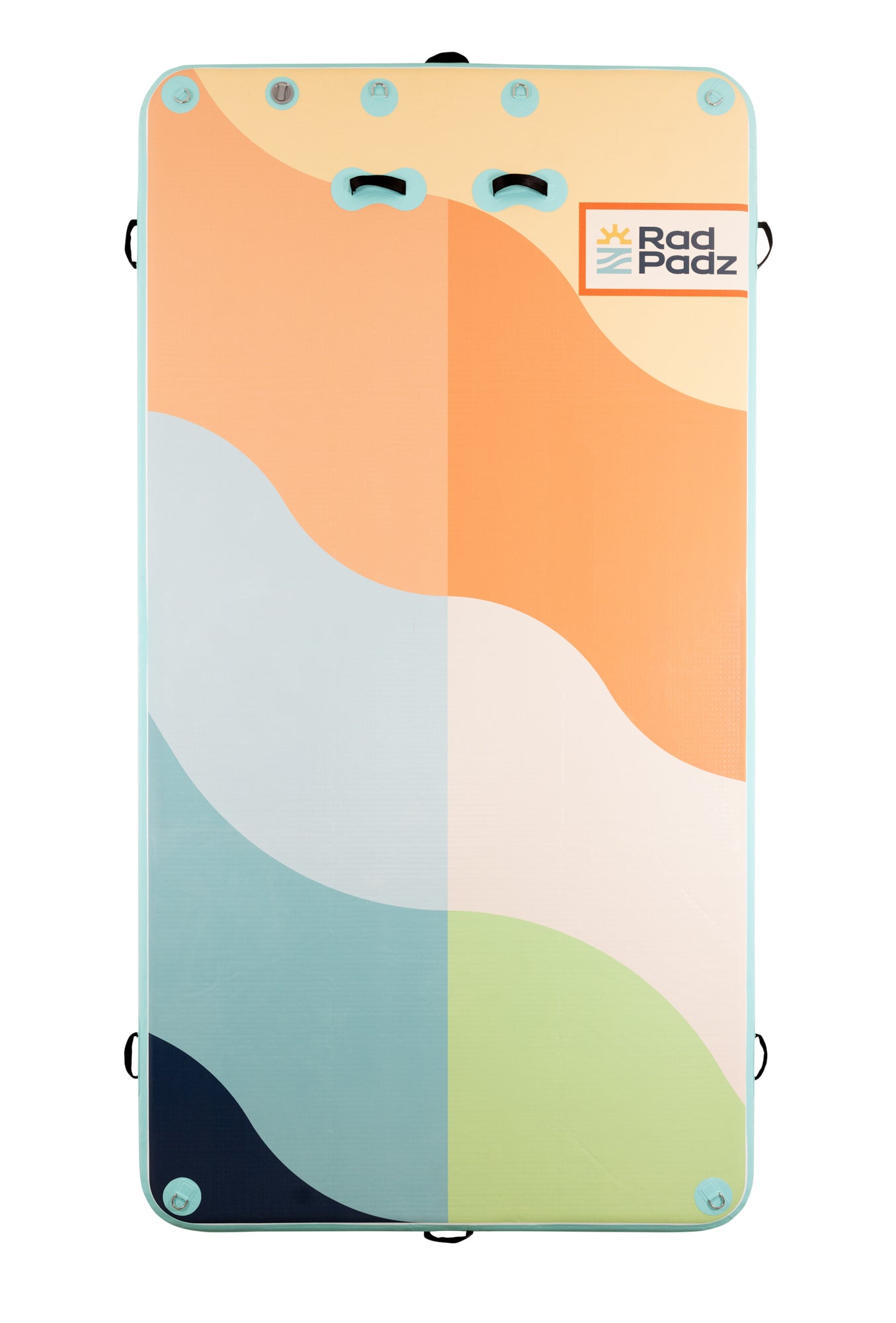 RadPadz Cannonballer | Abstract | 6’ x 12’ Inflatable Platform - RadPadzRadPadz