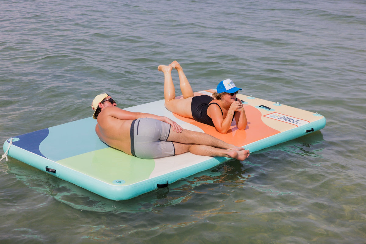 RadPadz Cannonballer | Abstract | 6’ x 12’ Inflatable Platform - RadPadzRadPadz