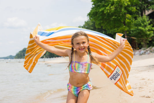 RadPadz Quick - Dry, Sand - Free Towel | 4 Pack - RadPadzRadPadz