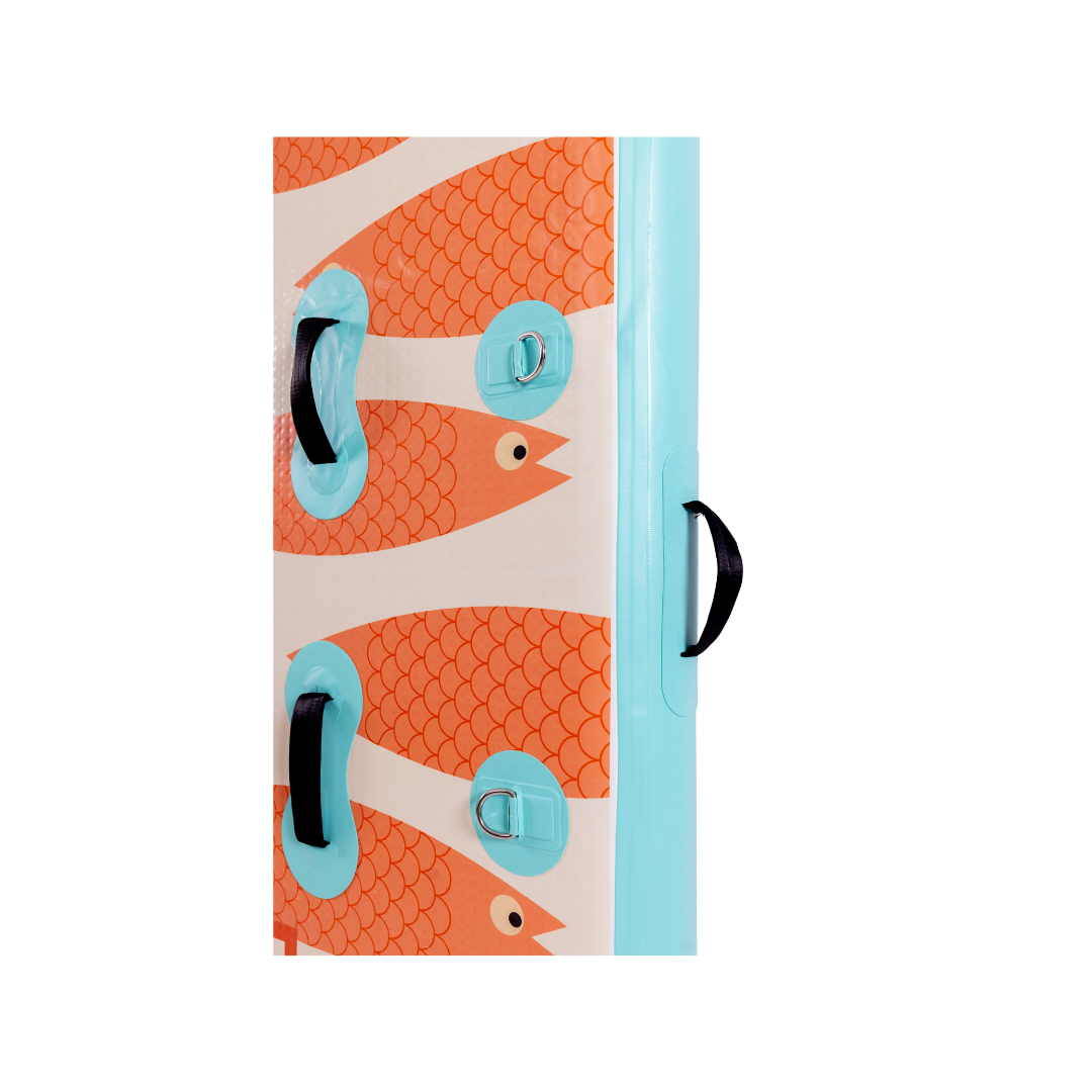 RadPadz Cannonballer | Fish | 6’ x 12’ Inflatable Platform