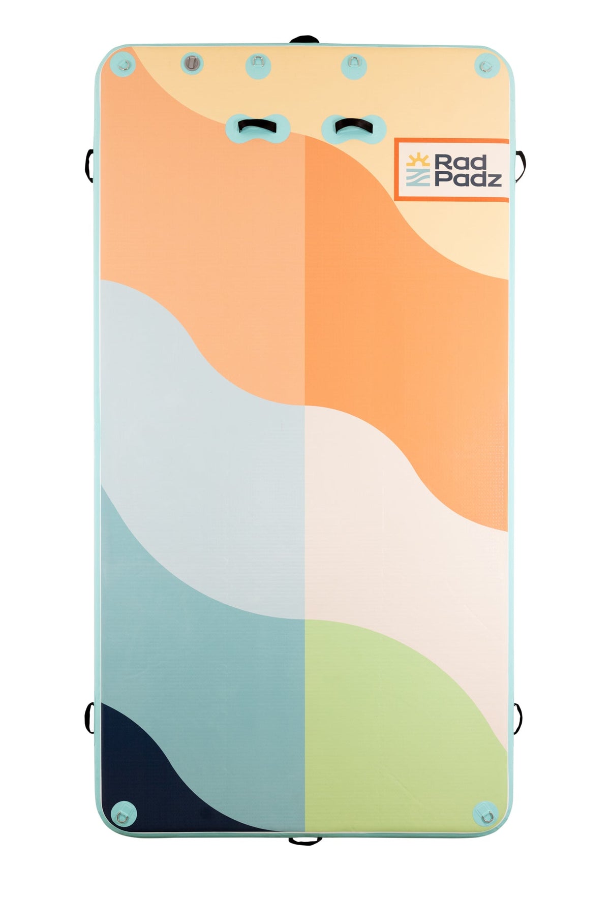 RadPadz Cannonballer | Abstract | 6’ x 12’ Inflatable Platform - RadPadzRadPadz