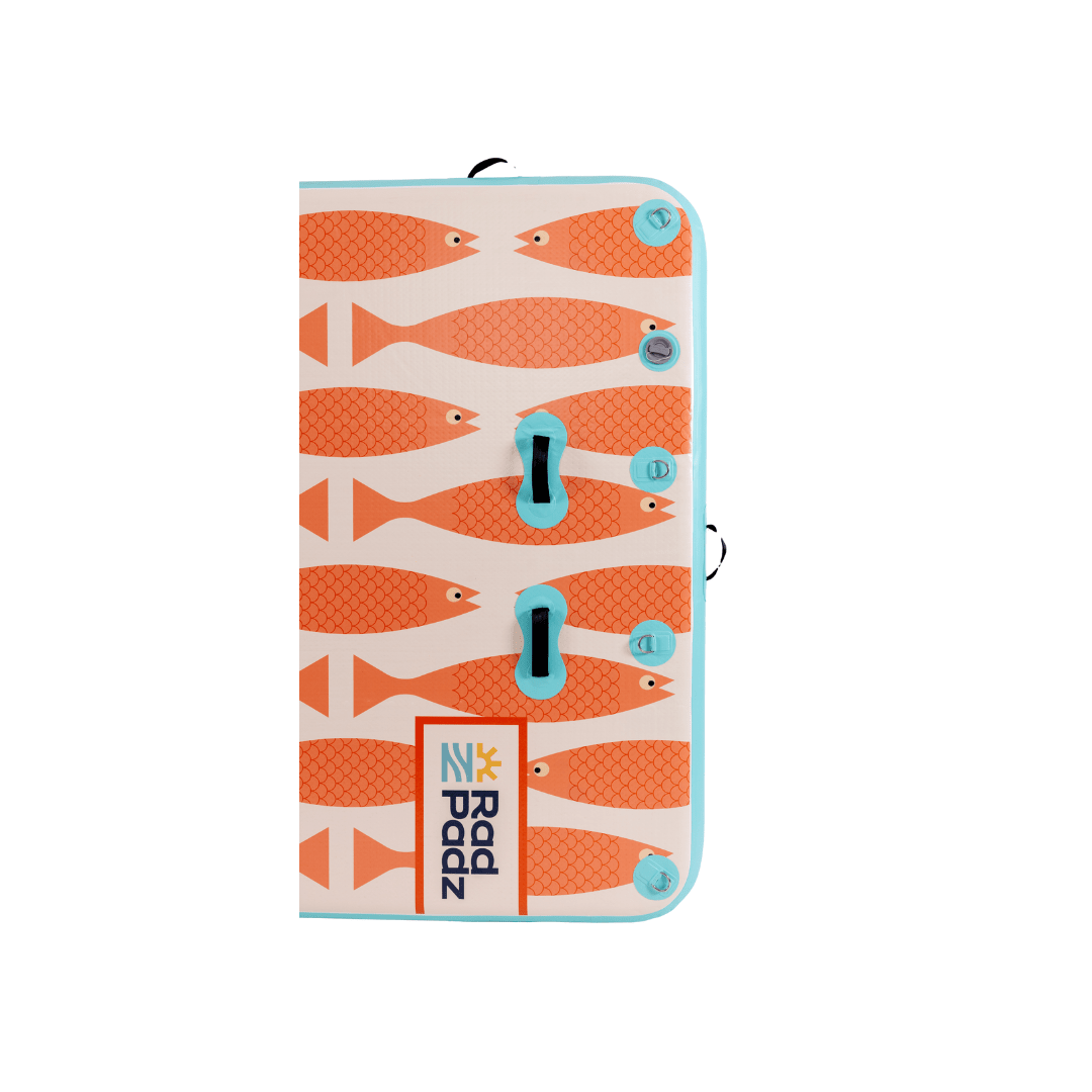 RadPadz Cannonballer | Fish | 6’ x 12’ Inflatable Platform - RadPadzRadPadz