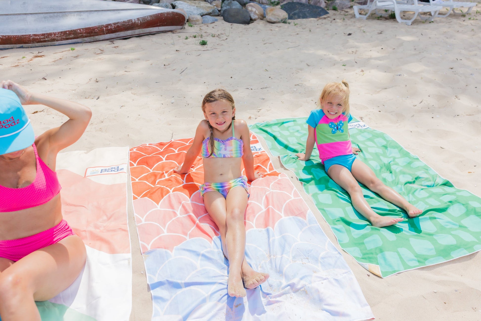 RadPadz Quick - Dry, Sand - Free Towel | 4 Pack - RadPadzRadPadz