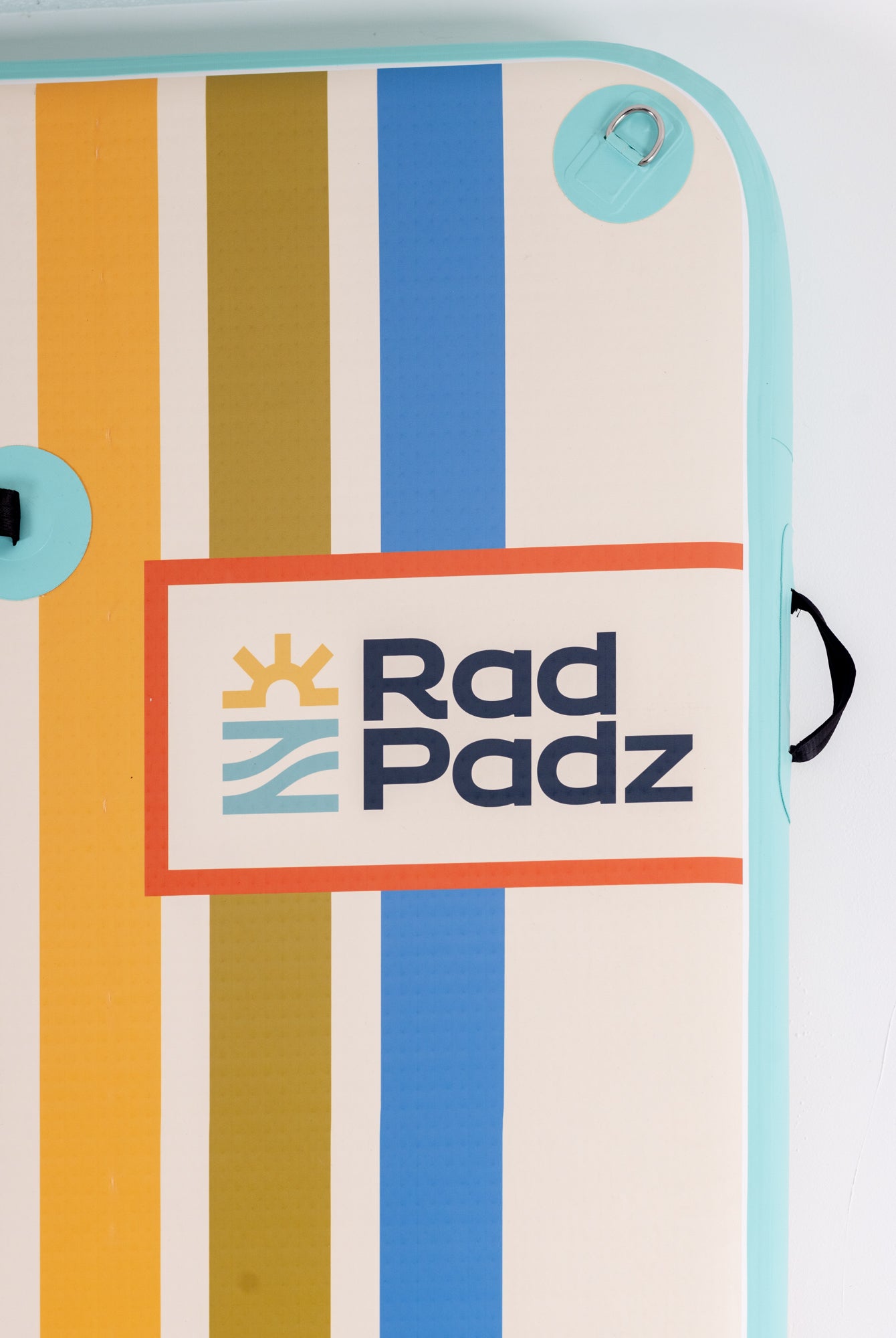 RadPadz Cannonballer | Retro | 6’ x 12’ Inflatable Platform